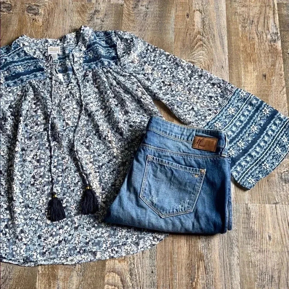 Cupio Sheer Boho blouse